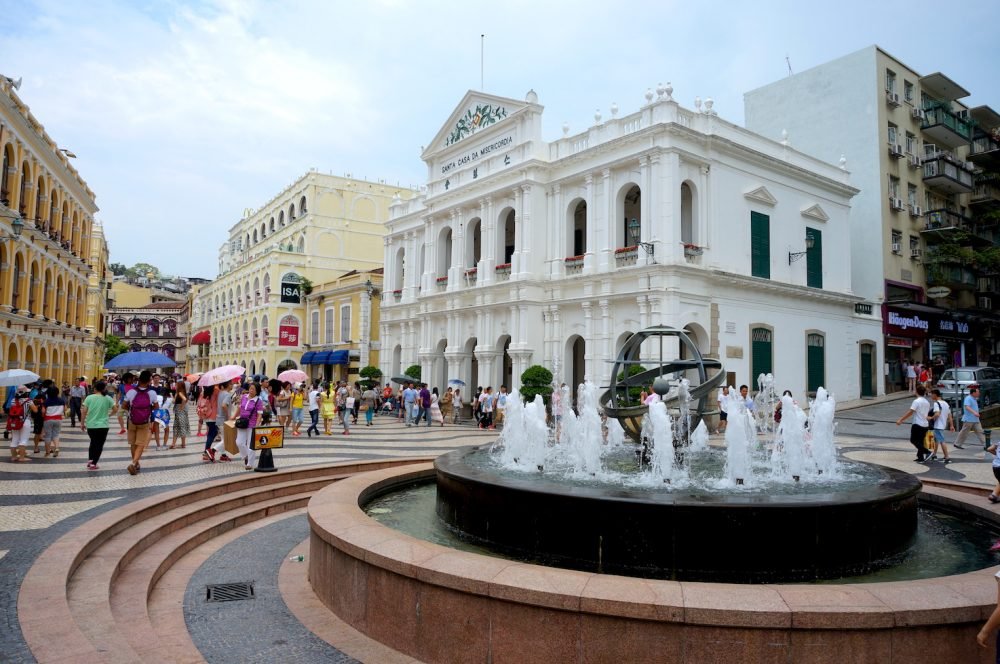 The Fountain at Senado Square_Macau