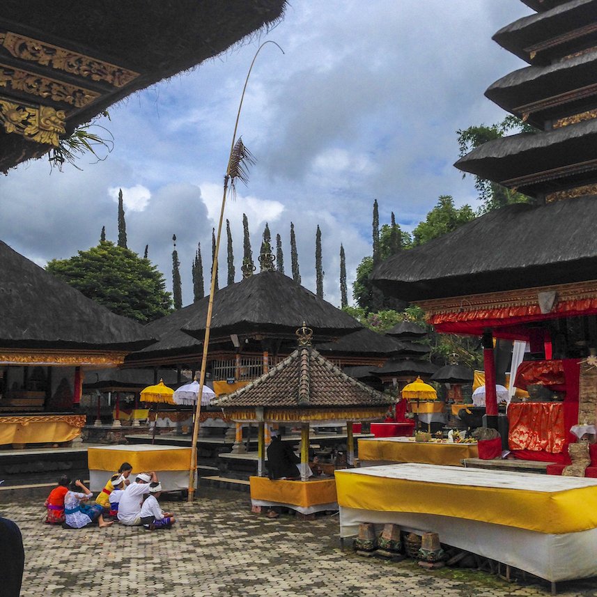 Religious Ceremony in Bedugul Bali