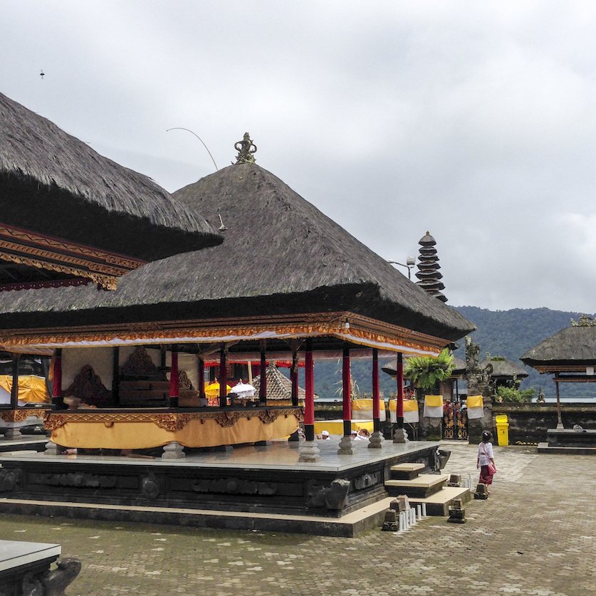 Temple in Bedugul Bali 