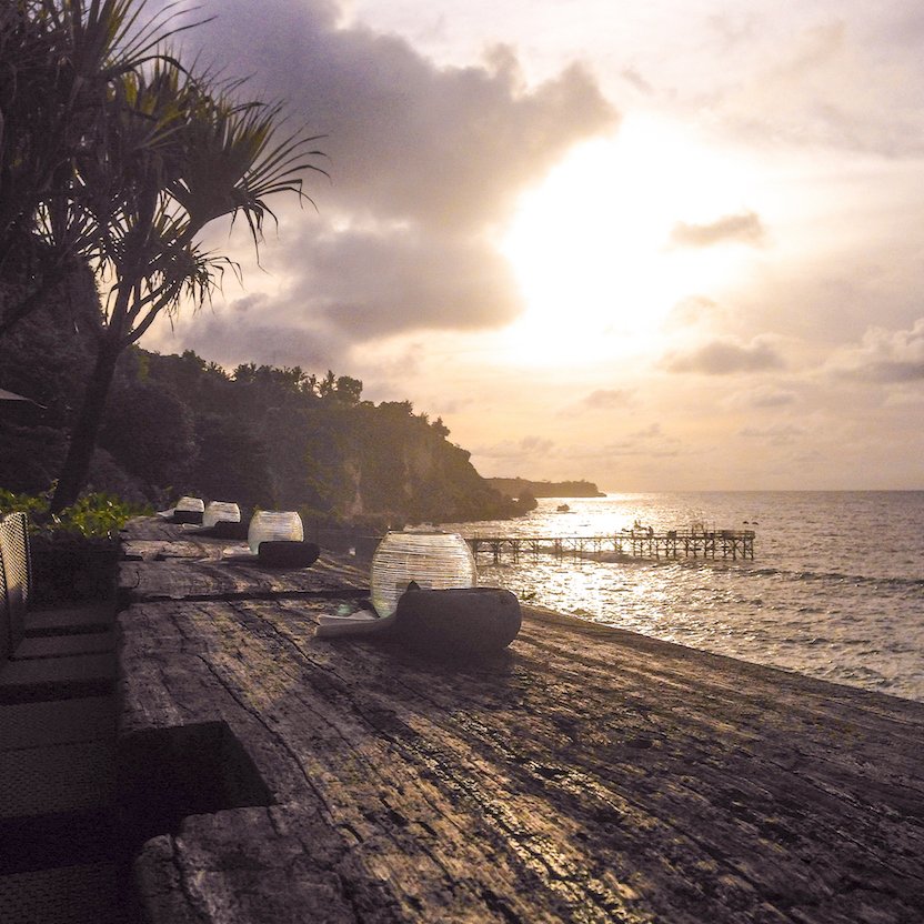 Best Sunset at Rock Bar Ayana Bali