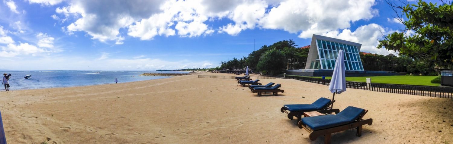 Beach at Conrad Bali