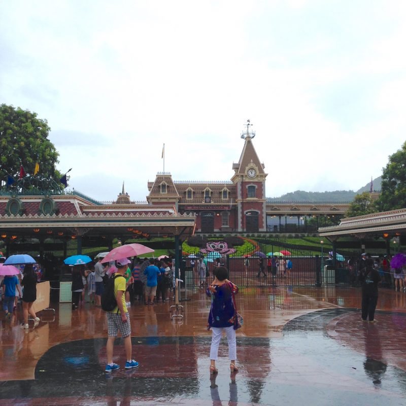 Disneyland Hong Kong - Rain