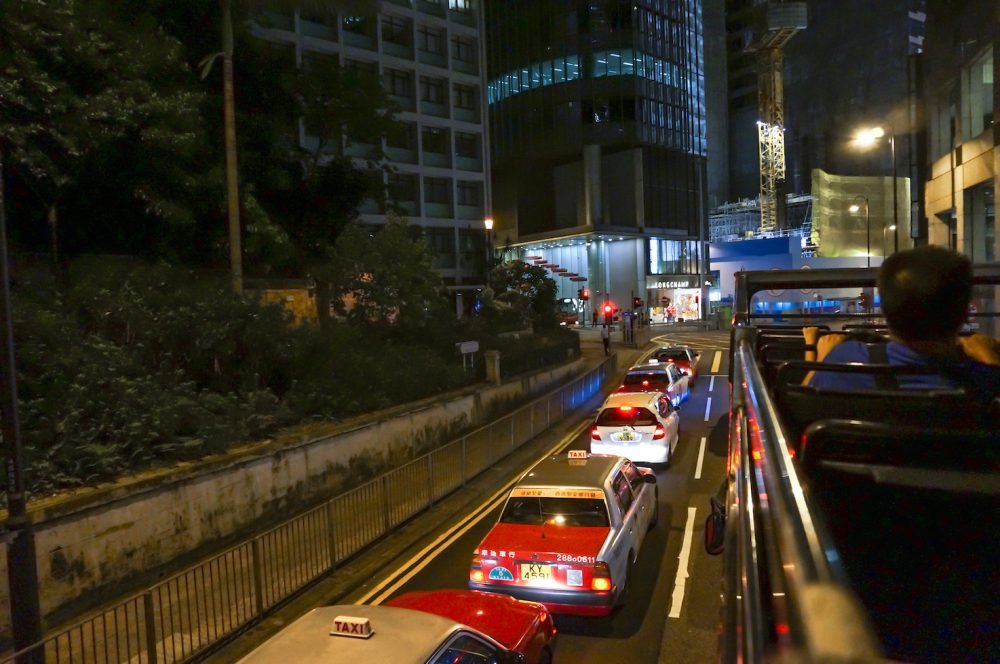 Bus and Taxi Hong Kong