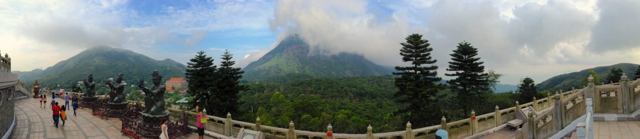 Ngong Ping Village_panorama