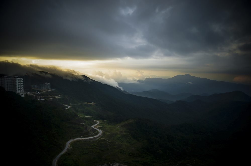 Sunset in Genting