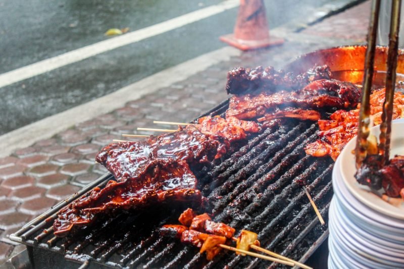 Nuri's Bali BBQ Grill alongside the street