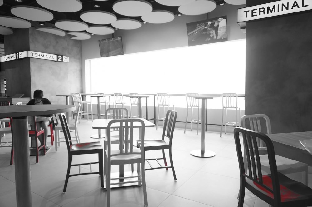 Terminal 2 Cafe Interior Design