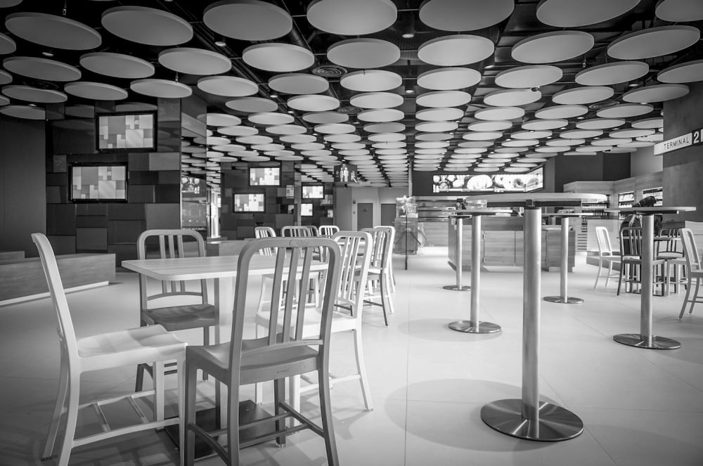 Terminal 2 Cafe Interior Design