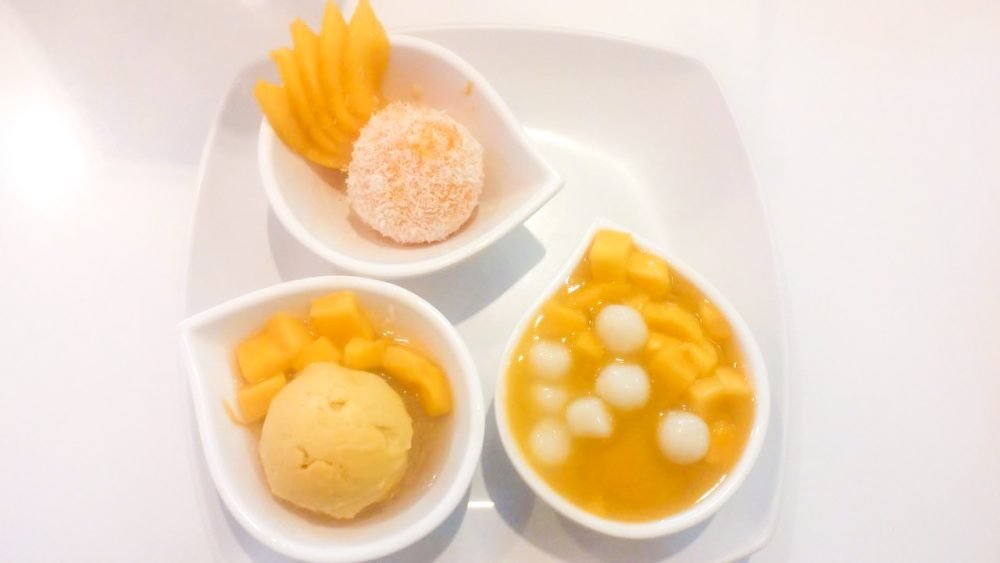 Mango dessert Hui Lau Shan Kuala Lumpur