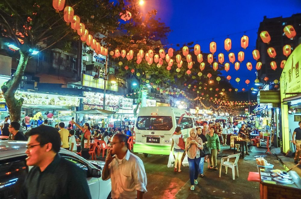 Jalan Alor at night