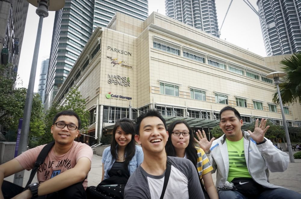 Wefie at KLCC Park