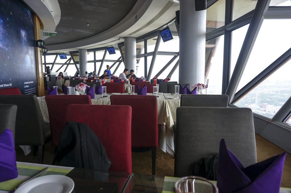 Lunch buffet at Atmosphere 360 KL Tower