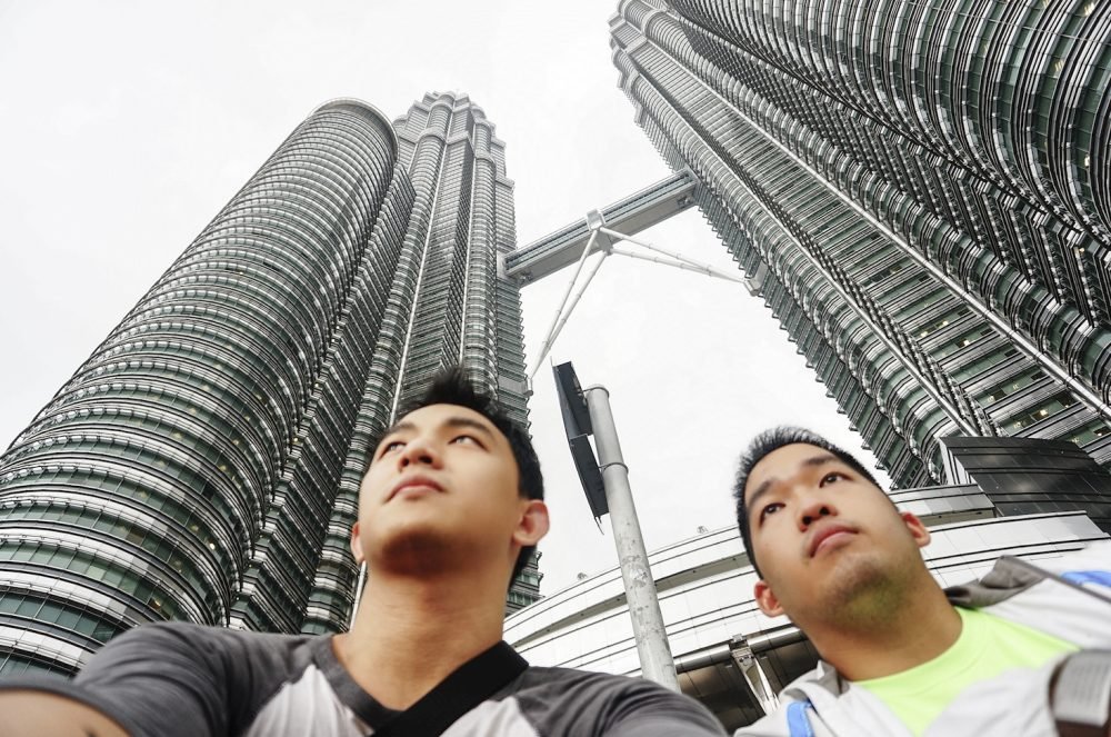 Wefie at Petronas Twin Tower