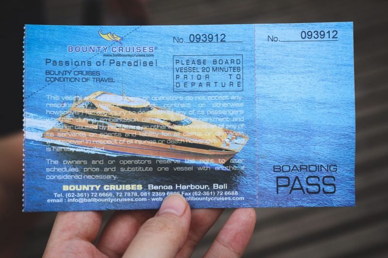 Bali Bounty Cruise Ticket