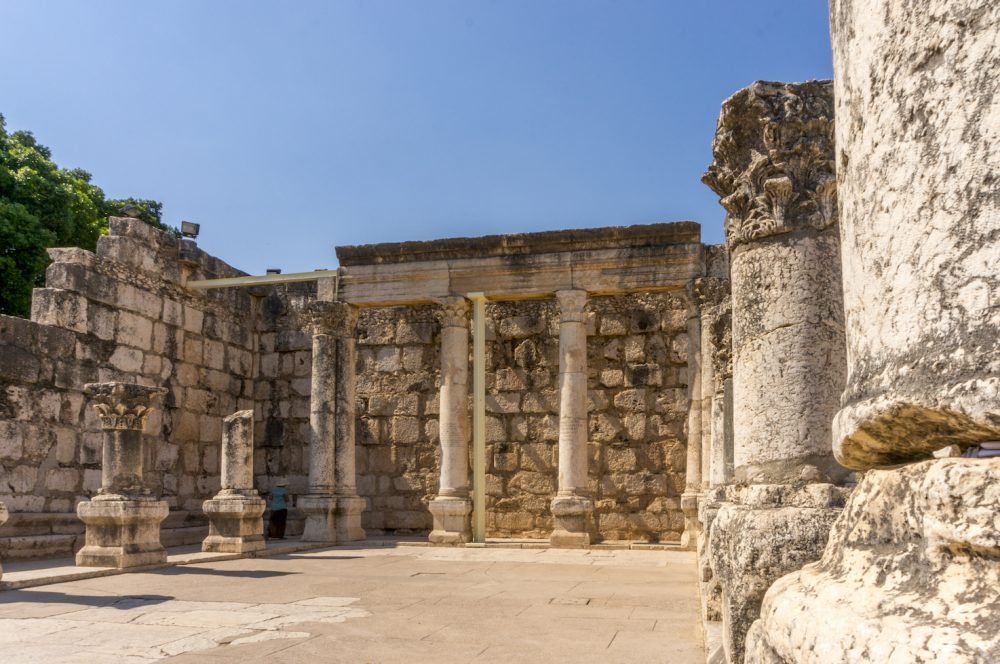 Synagogue Ruins at Capernaum Tiberias