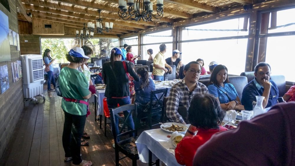 Inside Villa Harte Tiberias Restaurant