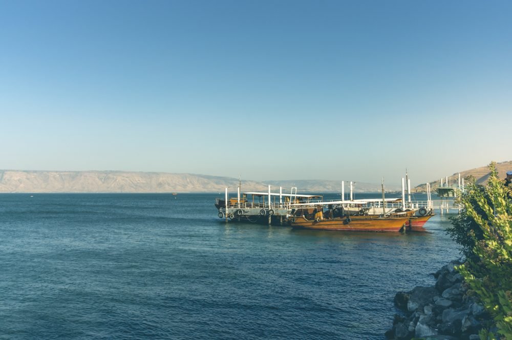Worship boat Sea of Galilee