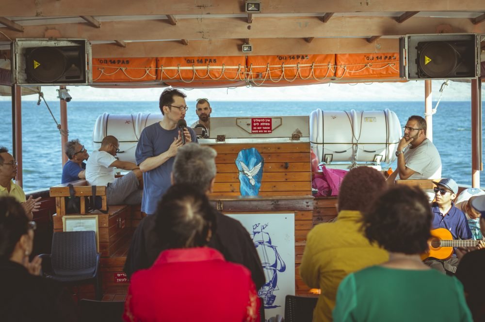 Worship Boat Tiberias Lake