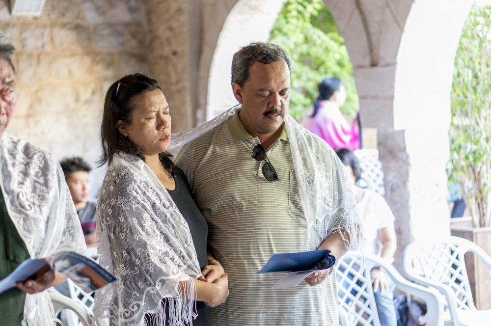 Wedding Vow Renewal at Wedding Church Cana Israel