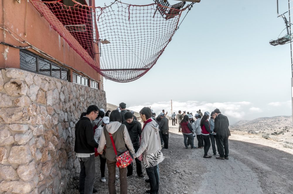 Praying at Mount Hermon