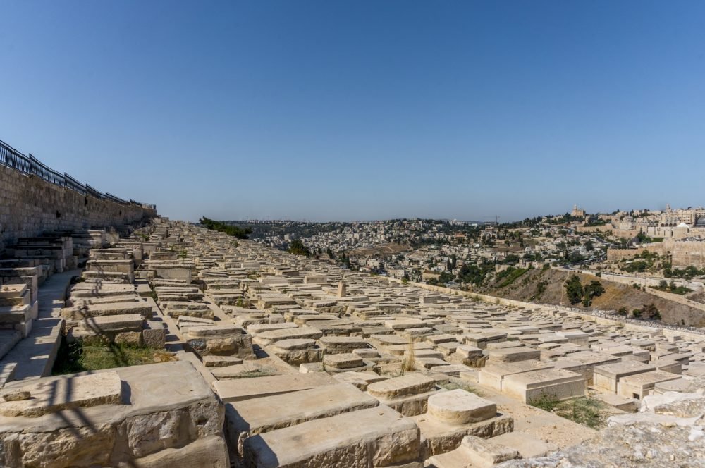 Jewish Graveyard in Jerusalem