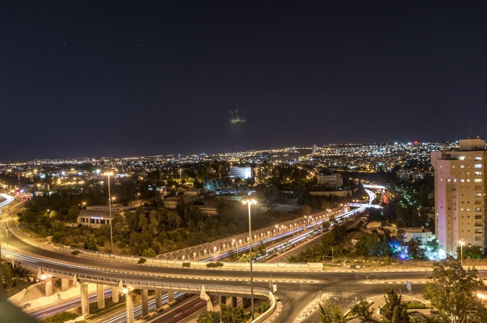 Jerusalem City at Night