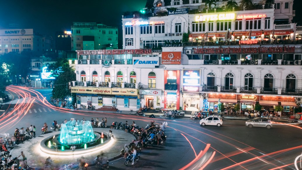 Old Quarter at night