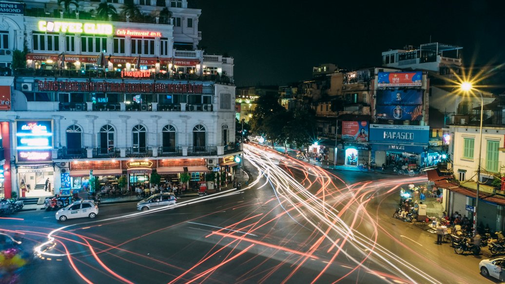 Old Quarter at night