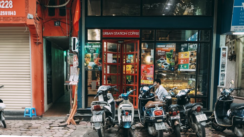 A Cafe at Hanoi