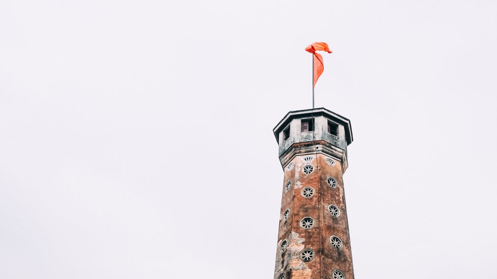 Tower at Vietnam military history museum