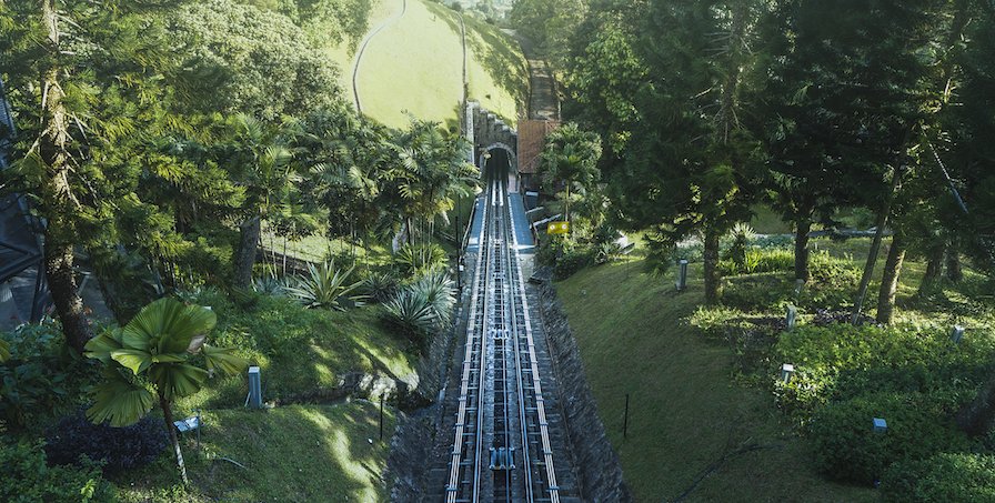 Tunnel at Penang Hill